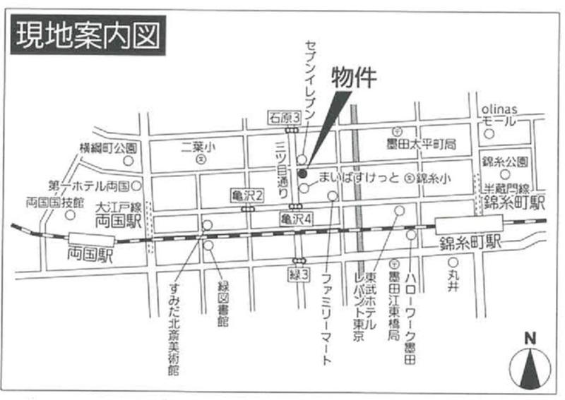 オーキッドレジデンス両国II(1K/9階)の間取り写真