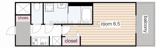 SーRESIDENCE今池駅前(1K/9階)の間取り写真