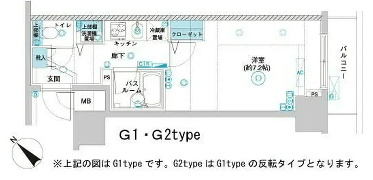 フェニックス横濱関内BAY GAIA 2階階 間取り