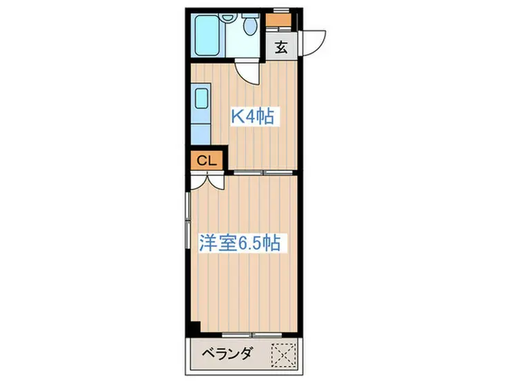 ロイヤルハイツ 3階階 間取り