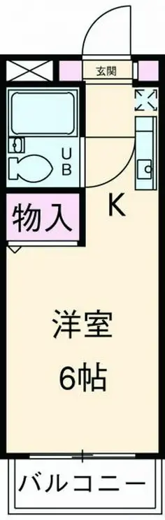 パレ・ドール八王子Ⅱ 2階階 間取り