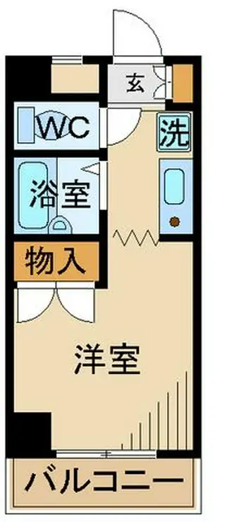 グリーンハイム是政 3階階 間取り