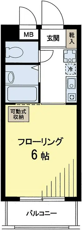 グランバレー代官山 4階階 間取り