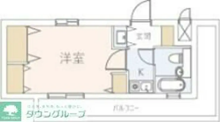 クリオ日吉壱番館 5階階 間取り