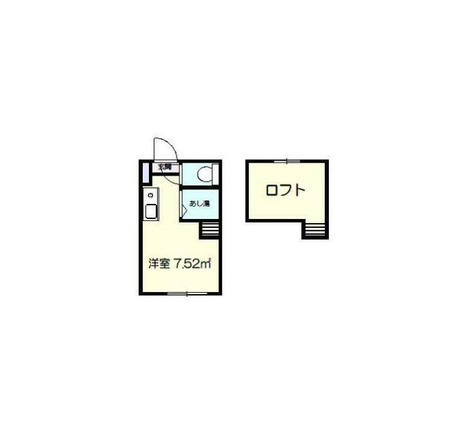 アーバンプレイス東高円寺V(ワンルーム/2階)の間取り写真