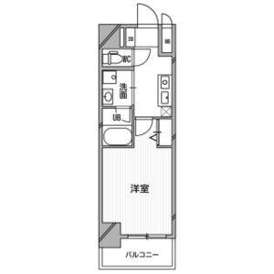 リレイション大国(1K/5階)の間取り写真