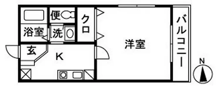 アンディ 1階階 間取り