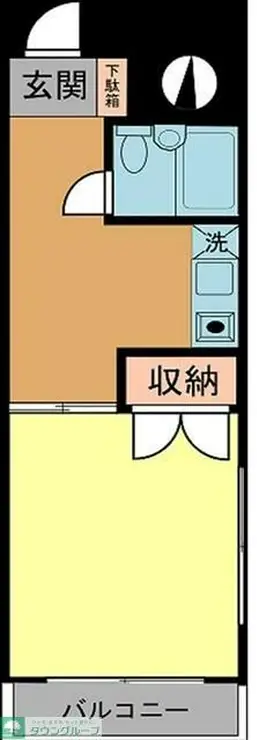グリーンランド千葉中央ビル 6階階 間取り