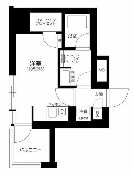 リビオレゾン新虎通り 9階階 間取り