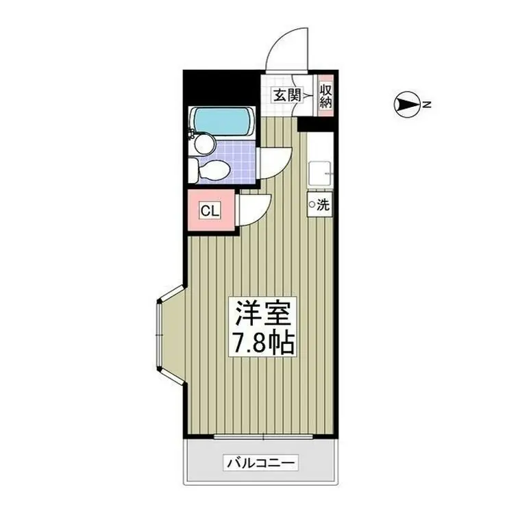 シャルム堀之内 4階階 間取り