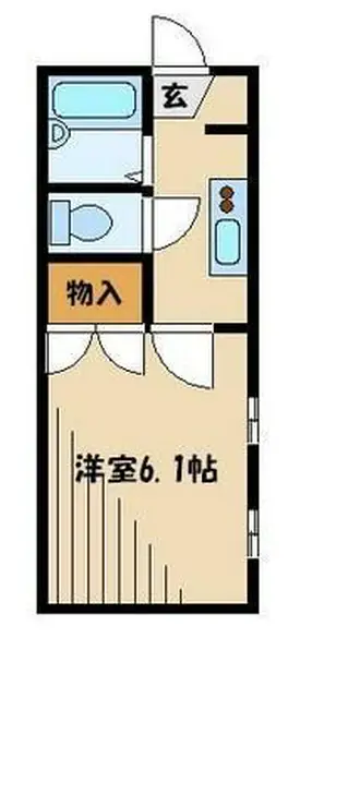 レオパレスSHIBIRAKI 2階階 間取り