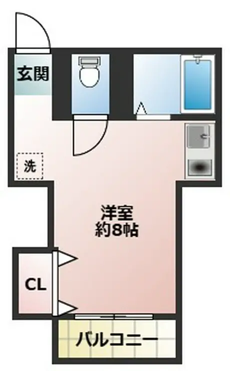 プチメゾン日吉 2階階 間取り