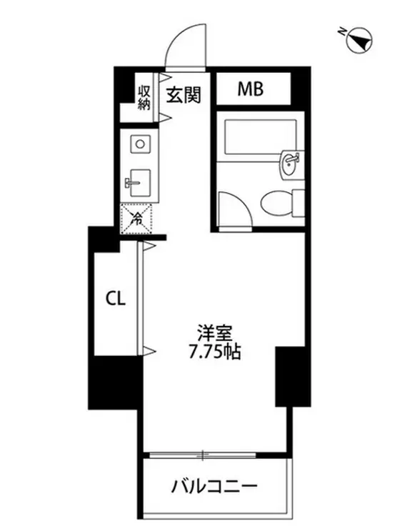 メゾン・ド・ヴィレ麻布台 9階階 間取り