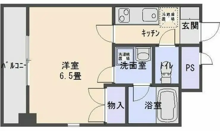 GFビル 4階階 間取り