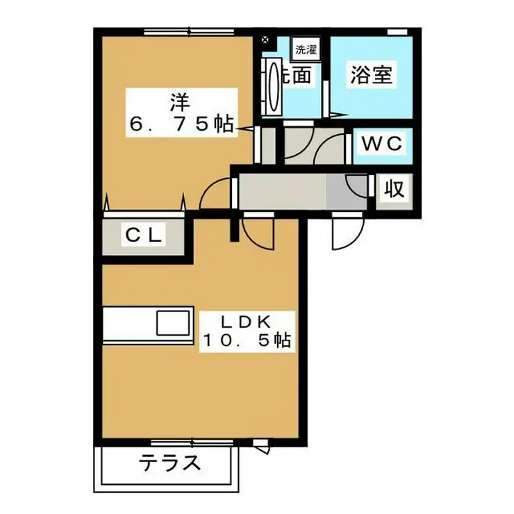 第3コスモスヴィラ 1階階 間取り