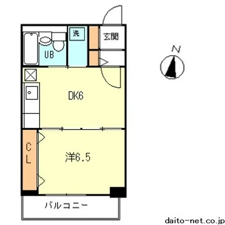 ペルテ代田橋 3階階 間取り