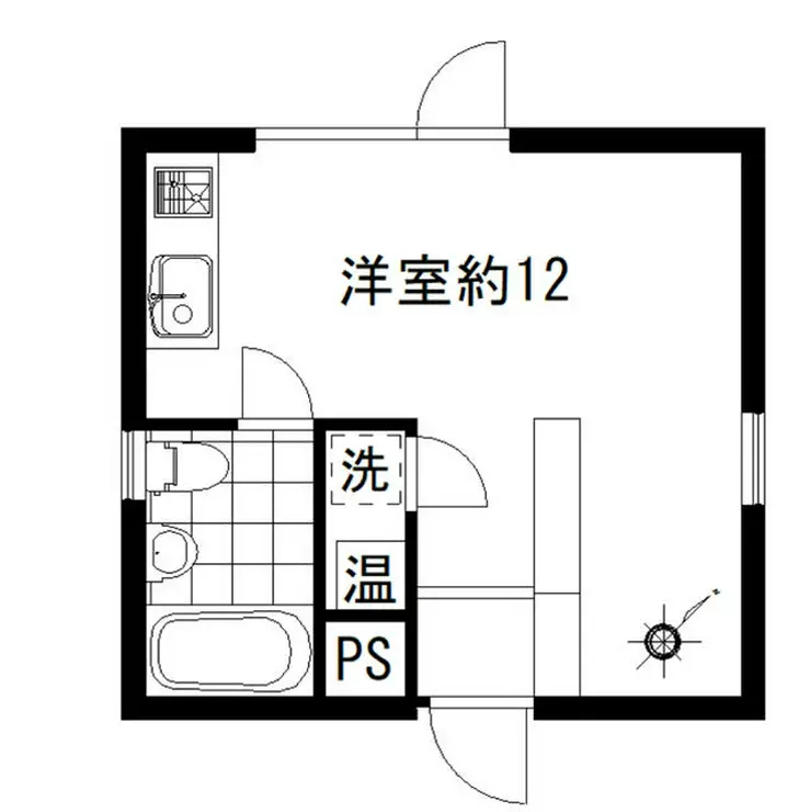 VOGUE 2階階 間取り