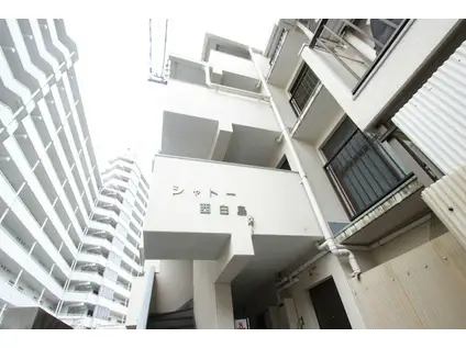 シャトー西白島(1DK/4階)の外観写真