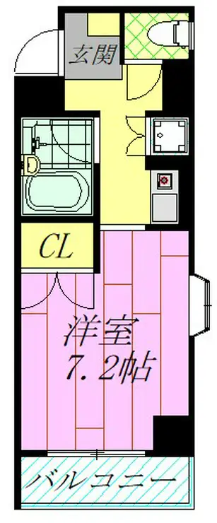 グランデュール峯崎II 4階階 間取り