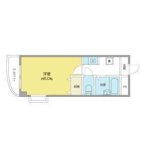 CASA FELICE(1K/1階)の間取り写真