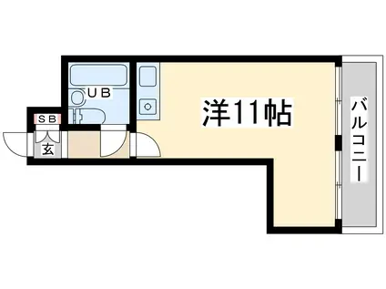 マイルド新大阪レジデンス3号館(ワンルーム/3階)の間取り写真