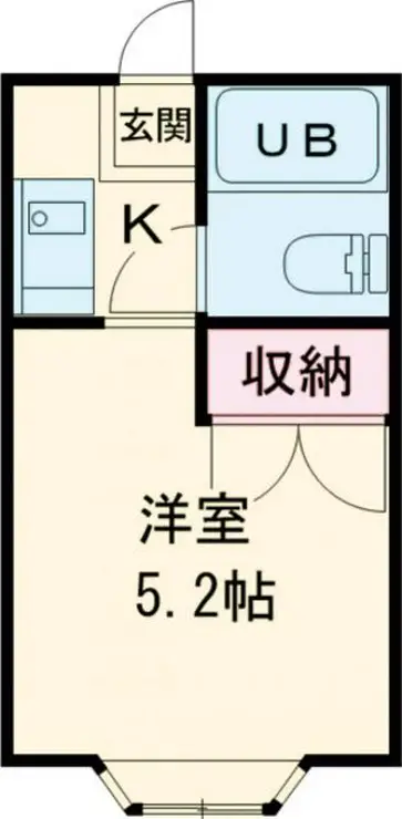 沢井コーポ 2階階 間取り