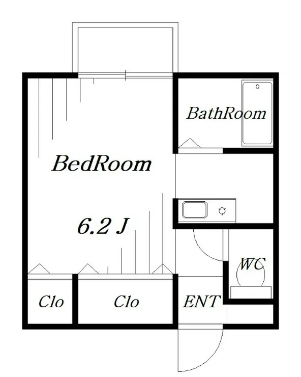 レカン壱番館 2階階 間取り