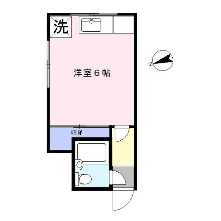 ハイツ久保 1階階 間取り