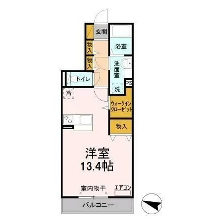 プランドール樹 3階階 間取り