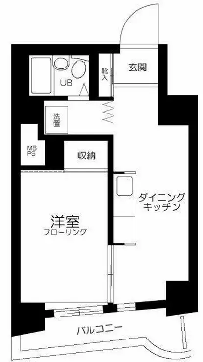フドウ西川口ハイツ 10階階 間取り