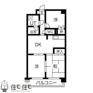 ルノートル1(3DK/2階)の間取り写真