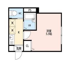 MDM池袋(1K/3階)の間取り写真