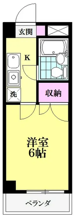 インペリアル 1階階 間取り