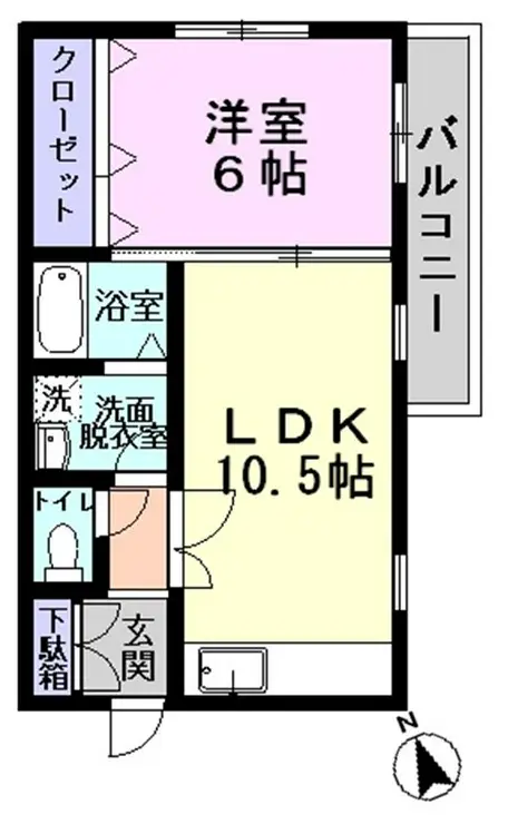 ラフィーヌ・フォー 2階階 間取り