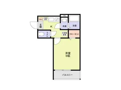 レイズ日進(1K/1階)の間取り写真