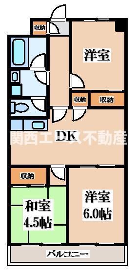 グラン・メゾン(3DK/1階)の間取り写真