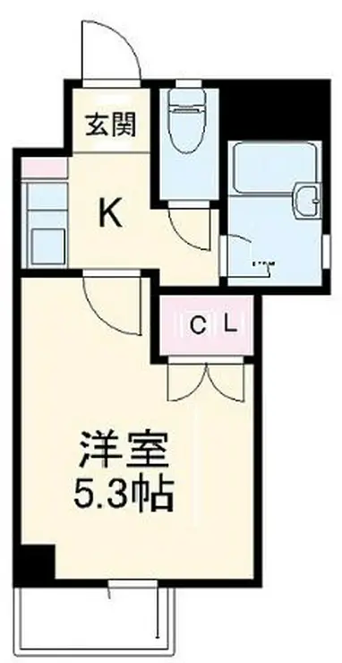 グリーンターフ南行徳 4階階 間取り