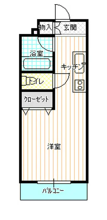 メゾンブルーサルビア11 1階階 間取り