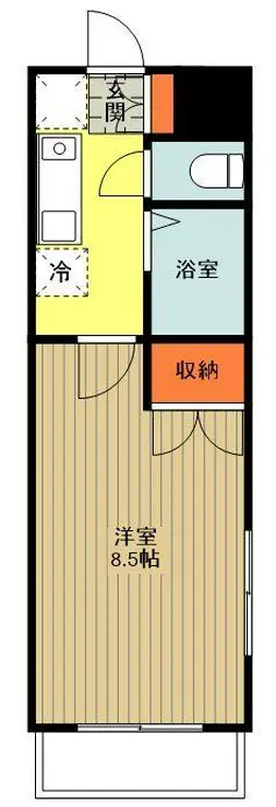 テナ21 1階階 間取り