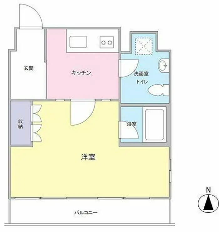 麻布永谷マンション 4階階 間取り