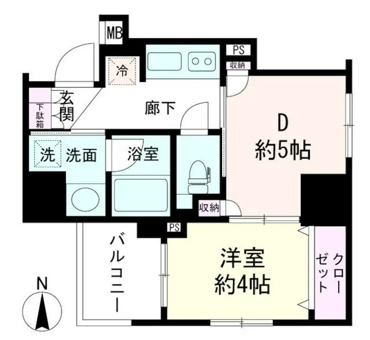 日神デュオステージ新御徒町 3階階 間取り
