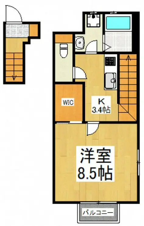 イル・ロトーレC 2階階 間取り