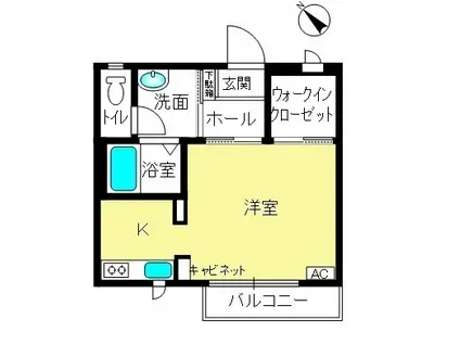 シャーメゾン RISUKE(ワンルーム/1階)の間取り写真