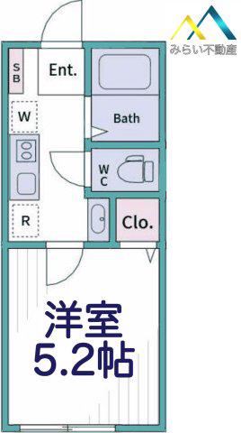 LAB RESIDENCE KANOEDAI(1K/3階)の間取り写真