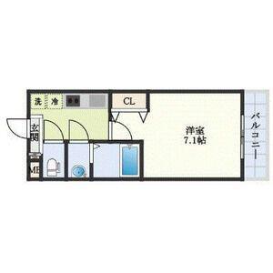 KORE・YIELD千里丘(1K/3階)の間取り写真