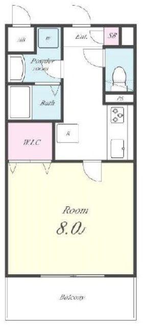 ACO MANSIONS(1K/5階)の間取り写真