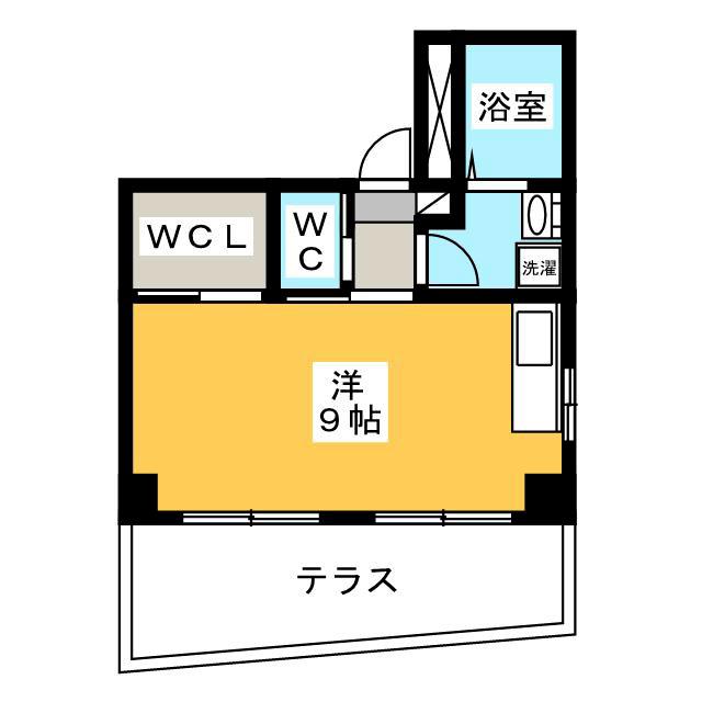 アーク上井草(ワンルーム/1階)の間取り写真