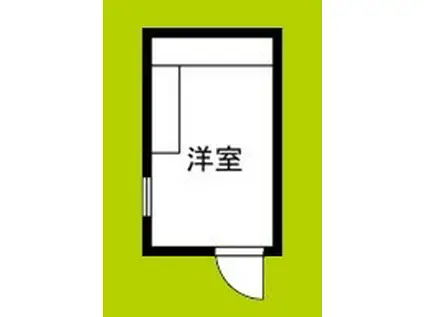 MYコート平野(ワンルーム/2階)の間取り写真