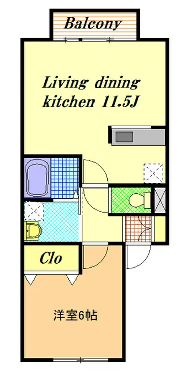 サンモール 1階階 間取り