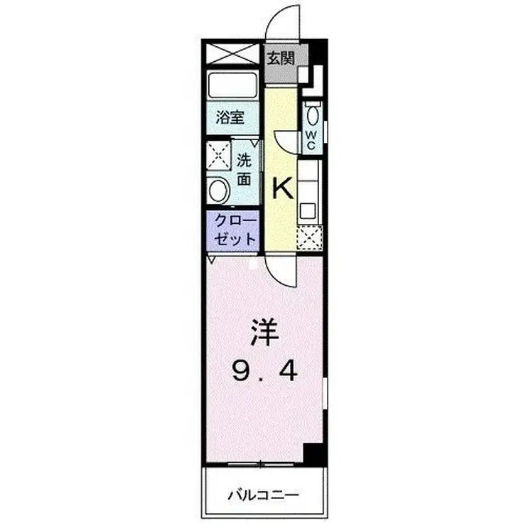 リヴィエール相模大野 3階階 間取り